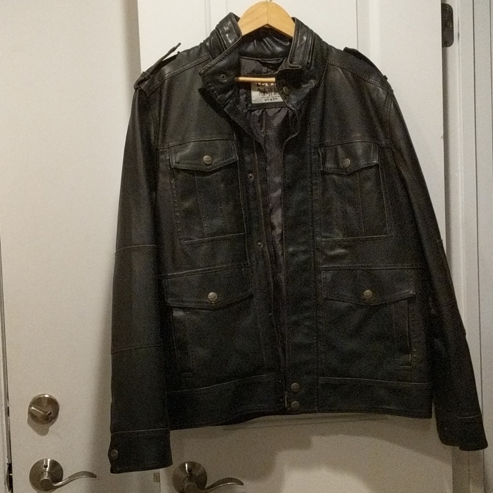 Levi's faux leather jacket